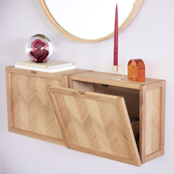 Hübsch Sko Skåp Oak Nature FSC -Bord Försäljningsbutik 880915 1