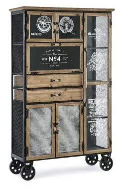 Bizzotto Liverpool Skap 95x36x153 Cm