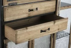 Bizzotto Liverpool Skap 95x36x153 Cm -Bord Försäljningsbutik 90650