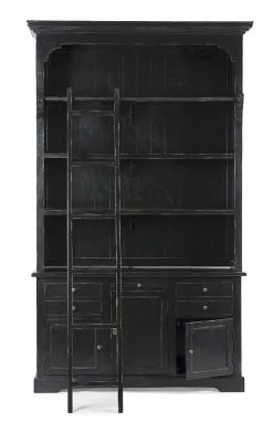 Bizzotto Jefferson Bokhylle 143x41x234 Cm -Bord Försäljningsbutik 92191