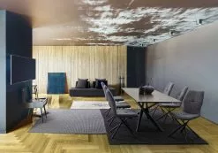 Bizzotto Seyfert Spisebord 160-220x90 Cm -Bord Försäljningsbutik 93695