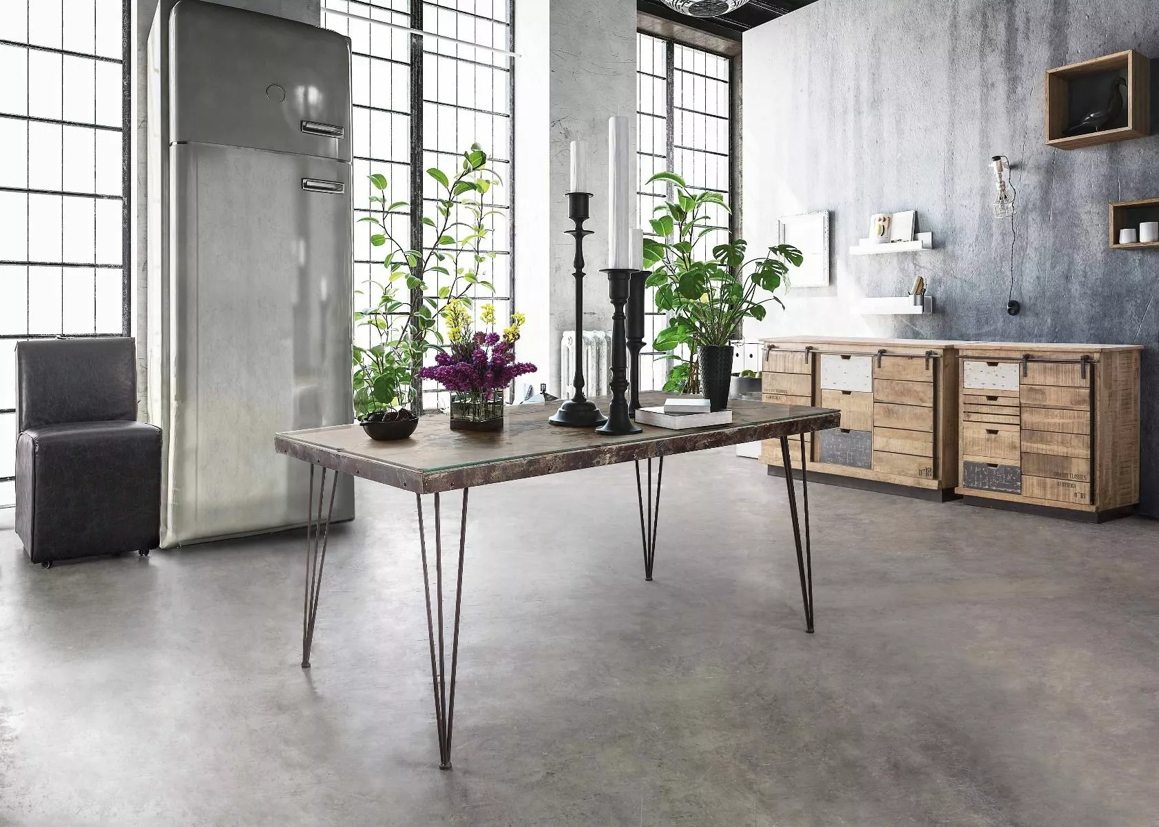 Bizzotto Tudor Skjenk 150x38x85 Cm 8 Bizzotto Tudor Skjenk 150x38x85 Cm - Bild 6