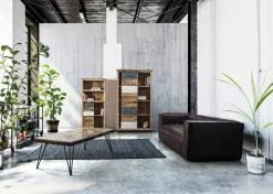 Bizzotto Tudor Bokhylle 71x34x163 Cm -Bord Försäljningsbutik 93901