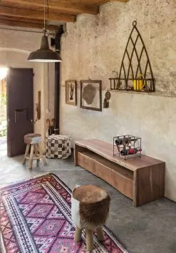 Bizzotto Eneas TV-Benk 160x45x46 Cm -Bord Försäljningsbutik 93902