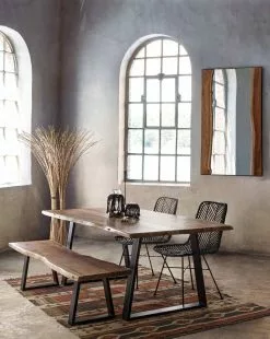 Bizzotto Artur Spisebord 200x95 Cm -Bord Försäljningsbutik 93912