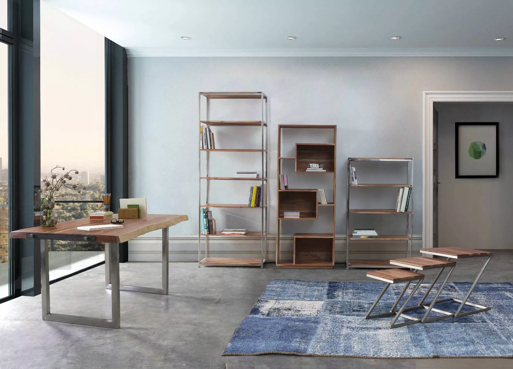 Bizzotto Osbert Spisebord 180x90 Cm 8 Bizzotto Osbert Spisebord 180x90 Cm - Bild 6