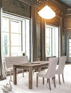 Bizzotto Columbia Stol Beige 2 Stk -Bord Försäljningsbutik 94160