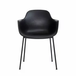 Andersen AC3 Stol Svart Med Svart Metallram