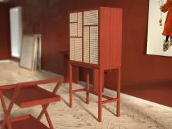 Design House Stockholm Air Cabinet Rød -Bord Försäljningsbutik air cabinet2 1