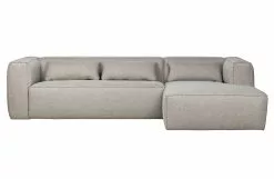 WOOOD Bean Corner Sofa Light Grey Multiple Choice