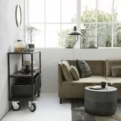 House Doctor Bokhylla Med 4 Hjul Svart 9 House Doctor Bokhylla Med 4 Hjul Svart -Bord Försäljningsbutik br0500 pi