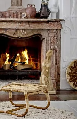 Bloomingville Baal Fotskammel Rotting Natur 50x60 Cm -Bord Försäljningsbutik cozy 6 a baal