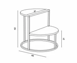 Northern Dais Krakk 9 Northern Dais Krakk -Bord Försäljningsbutik daism l