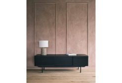 Njordec Sense Tv Benk Sort Eik -Bord Försäljningsbutik dh115002 dh115002009 2