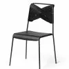Design House Stockholm Torso Stol Sort 1 Design House Stockholm Torso Stol Sort -Bord Försäljningsbutik dhs torsochair black packshot frontangle whitebackground preview