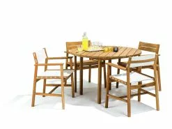 Skargaarden Djuro Rund Matbordsteak -Bord Försäljningsbutik djda tx2 djda ttx2 djdt110d wb 2