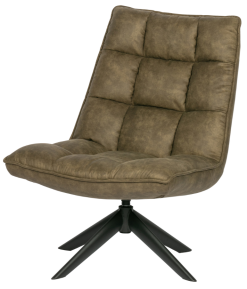 WOOOD Jouke Fåtölj M / Swing Konstläder Flerval