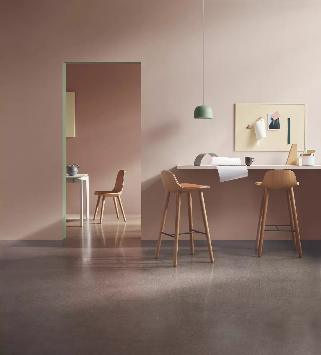 Eva Solo Abalone Barstol Oljad Ek W / Cognac Läder Flerval 8 Eva Solo Abalone Barstol Oljad Ek W / Cognac Läder Flerval - Bild 6