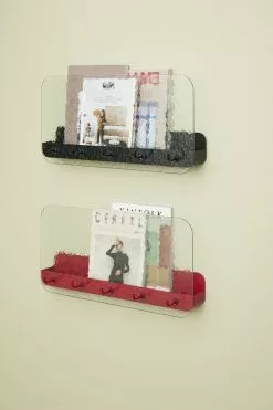 Hübsch Shack Hylle / Knaggrekke Sort -Bord Försäljningsbutik hubsch aw22 145 1