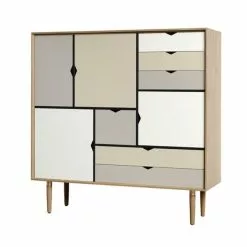 Andersen Furniture S3 Tvål Ek / Mångfärgad -Bord Försäljningsbutik image s3 opbevaring