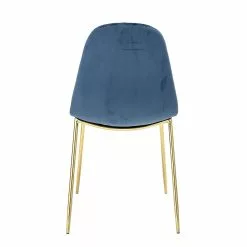 Bloomingville Em Matstol Blå Polyester 2 St -Bord Försäljningsbutik imagehandler 4 3 3