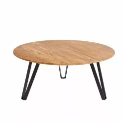 Muubs Space Sofabord Eik Natur Ø90 Cm