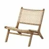 Bloomingville Cone Lounge Chair Natural Teak 1 Bloomingville Cone Lounge Chair Natural Teak -Bord Försäljningsbutik kcgk8 2