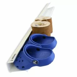 Framsida -Bord Försäljningsbutik kids shoe rack cutout 4