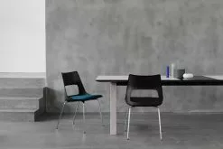 Andersen Furniture T1 Tvål Ek / Vitt Laminat 95 X 220 X H72,5 Cm -Bord Försäljningsbutik kk1 og t1 2000