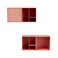 Montana Mini Komplett Modul Nr3 Flerval -Bord Försäljningsbutik montana mini configuration 2x2 rhubarb front