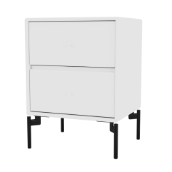 Montana Selection DRIFT Nattbord New White Flervalg -Bord Försäljningsbutik montana selection drift newwhite legs black perspective