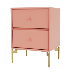 Montana Selection DRIFT Nattbord Rhubarb Flervalg -Bord Försäljningsbutik montana selection drift rhubarb legs brass perspective