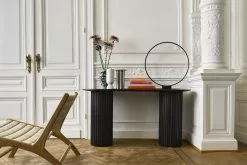 HKliving Lounge Stol Abaca/teak -Bord Försäljningsbutik mzm4794 d