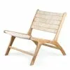HKliving Lounge Stol Abaca/teak 1 HKliving Lounge Stol Abaca/teak -Bord Försäljningsbutik mzm4794 eg
