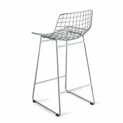 HKliving Wire Barstol Sølv 2 Stk -Bord Försäljningsbutik mzm4916 lr b 02