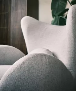 Njordec Big Buffalo Lenestol Grey Weave -Bord Försäljningsbutik nj1186 3c mood