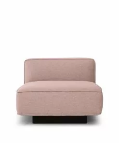 Njordec Utopia Modulsofa Midtdel Flere Farger -Bord Försäljningsbutik nj2102 ba91 middle module front subtle pink