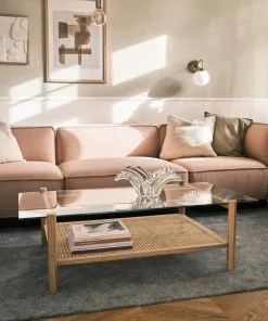 Njordec Neo Kaffebord M/Glassplate Flervalg -Bord Försäljningsbutik nj5004 nacg mood 3