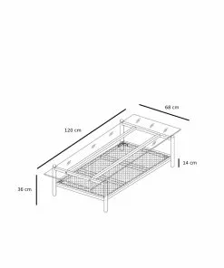 Njordec Neo Kaffebord M/Glassplate Flervalg -Bord Försäljningsbutik nj5504 socg neo cofee table dimensioner kopi