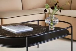 Woud Verde Coffee Table Brown Marble Top -Bord Försäljningsbutik oud a 18 verde 1
