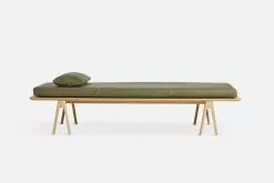 Woud Level Daybed Hvitpigmentert Eik Skinn Mosegrønn 12 Woud Level Daybed Hvitpigmentert Eik Skinn Mosegrønn -Bord Försäljningsbutik oud level daybed moss green oak 3 1