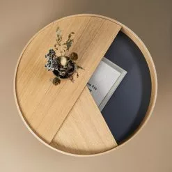 Woud Arc Sidebort Oljad Ek Ø42 -Bord Försäljningsbutik oud lifestyle 2020 2 arc