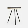Woud Soround Sidebord Kullsort Ø45 H49 Cm -Bord Försäljningsbutik oud soround side table black 1