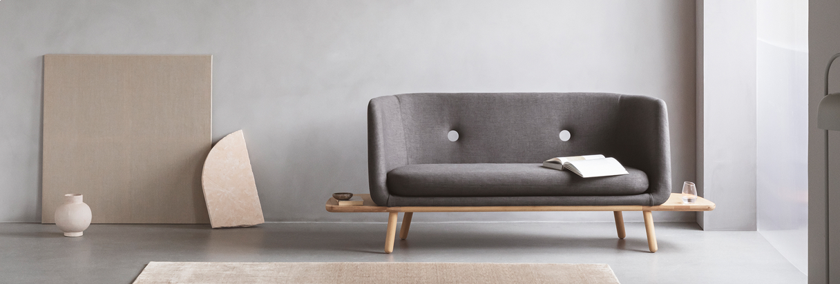 Eva Solo Phantom 2 Seters Sofa Grå 6 Eva Solo Phantom 2 Seters Sofa Grå - Bild 4