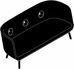 Eva Solo Phantom 2 Seters Sofa Med Bord -Bord Försäljningsbutik phantom c2