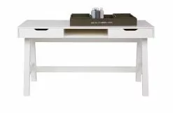WOOOD Nikki Skrivbord Furu Vit -Bord Försäljningsbutik product large 8714713059942