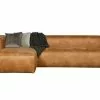 WOOOD Bean Hjørnesofa Cognac Flervalg -Bord Försäljningsbutik product large 8714713061433 1