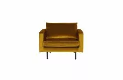 BePureHome Rodeo Sofastol Velvet Okergul