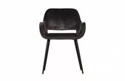 WOOOD Set Med 2 - Jelle Stol Sammetgrå -Bord Försäljningsbutik product large 8714713067305