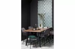 WOOOD Set Med 2 - Jelle Stol Sammetgrå -Bord Försäljningsbutik product large 8714713067305 8